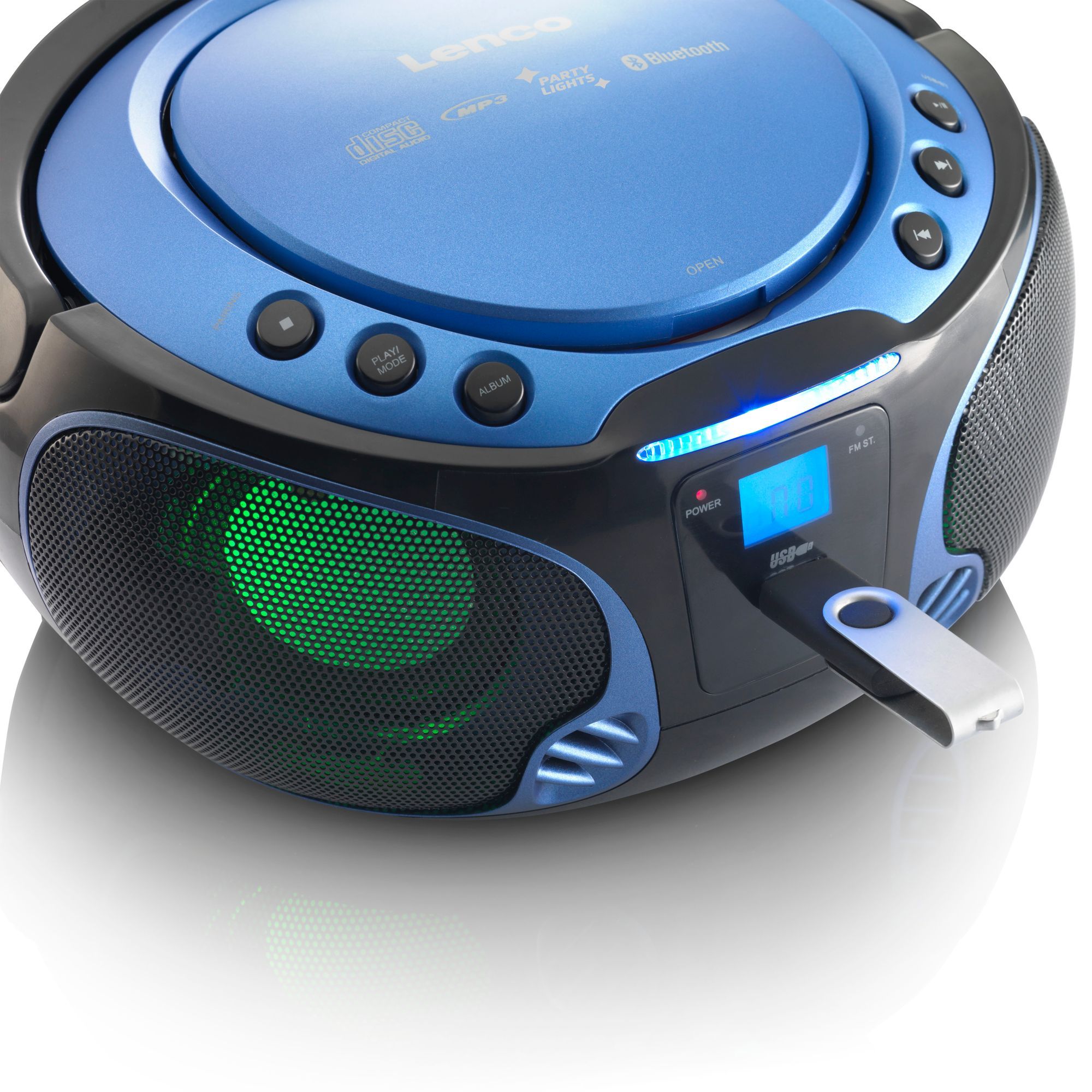 Lenco SCD-550 Tragbares FM-Radio