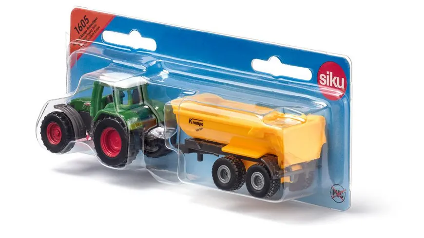 SIKU 1605 Super - Fendt mit Krampe Muldenkipper