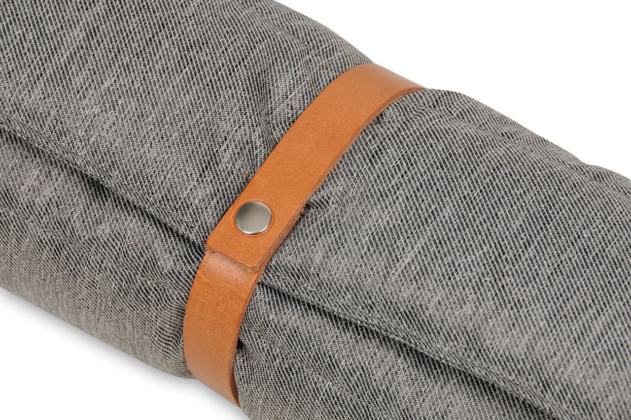 Animood Hunde-Rollmatte Luna Hundeteppich universal grau