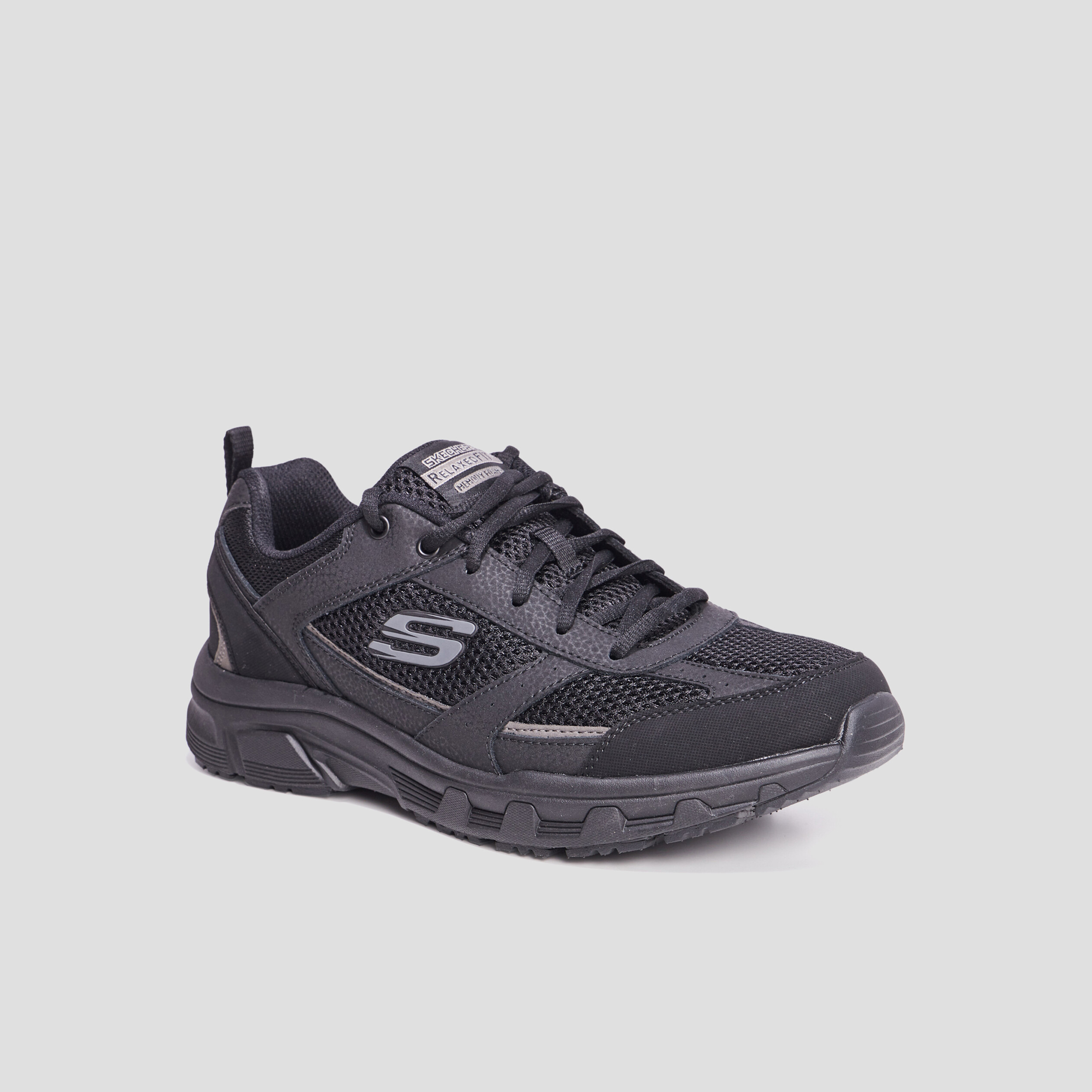 Baskets running mémoire forme Skechers noir homme | La Halle