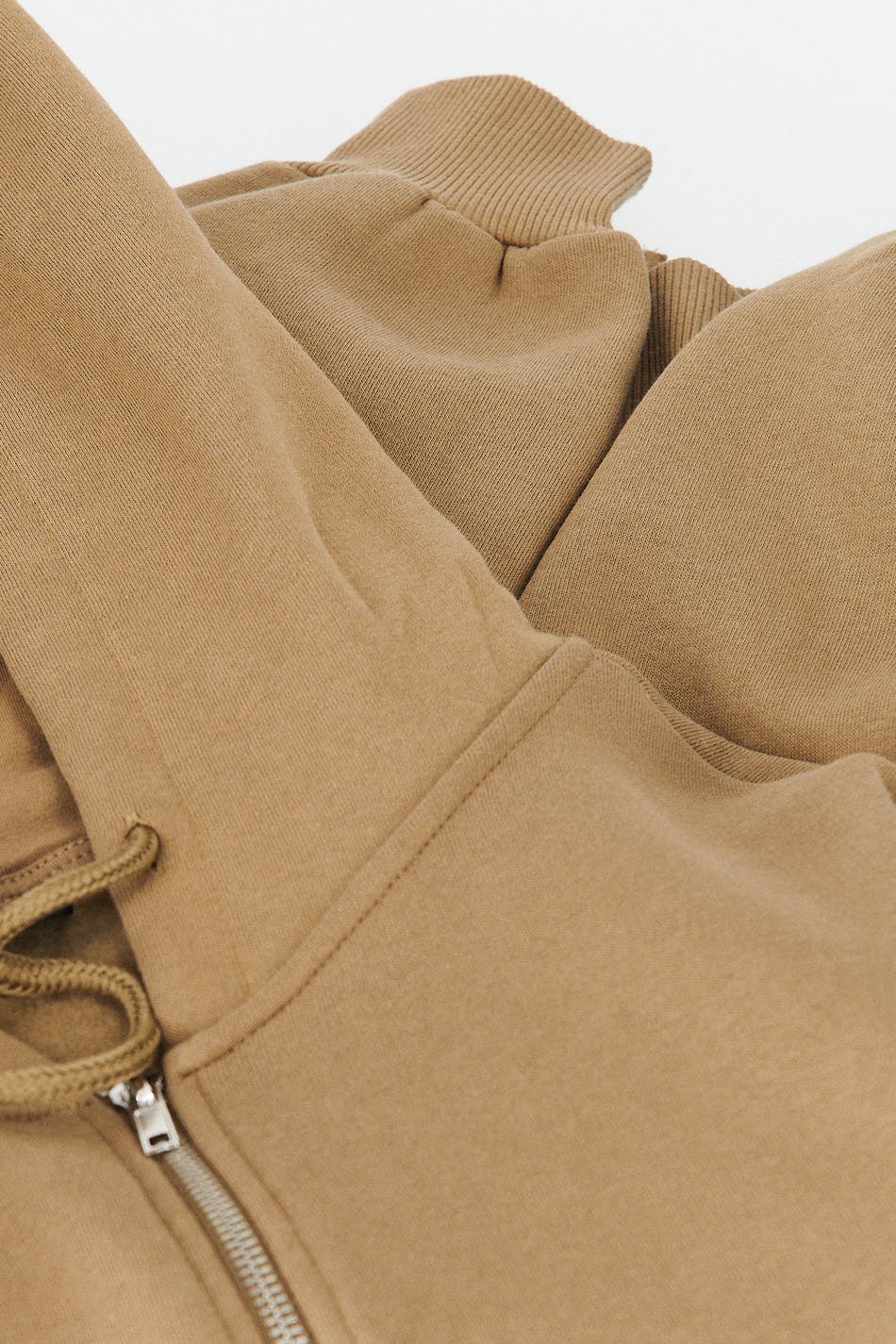 Oversized zip hoodie