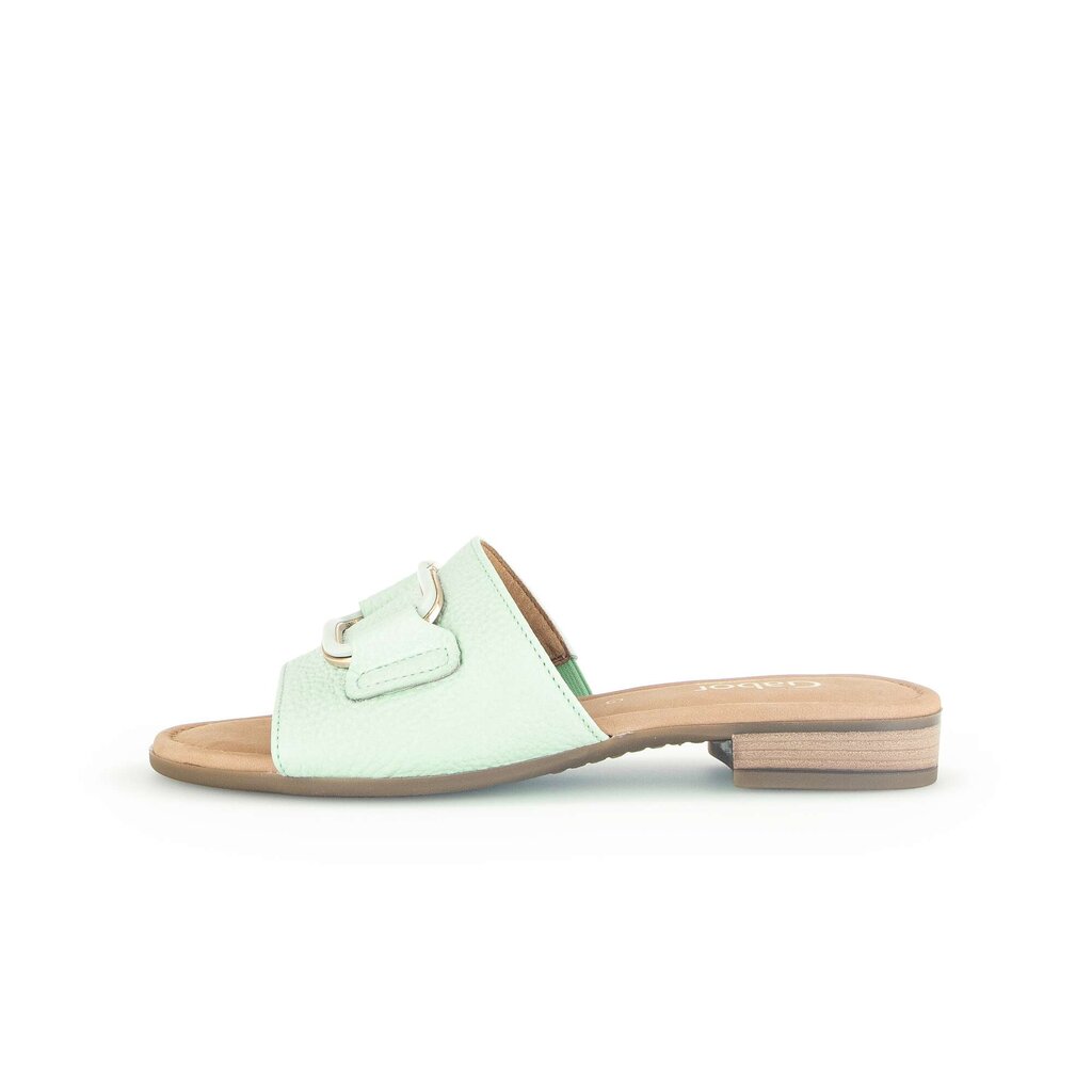 Gabor comfort Pantolette grün