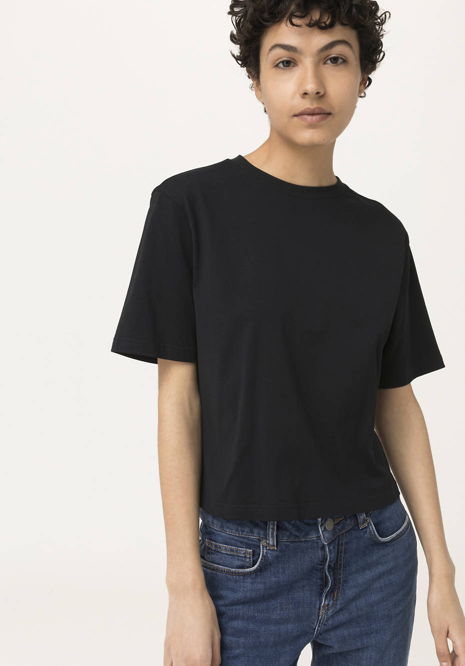 Kurzarm-Shirt aus reiner Bio-Baumwolle