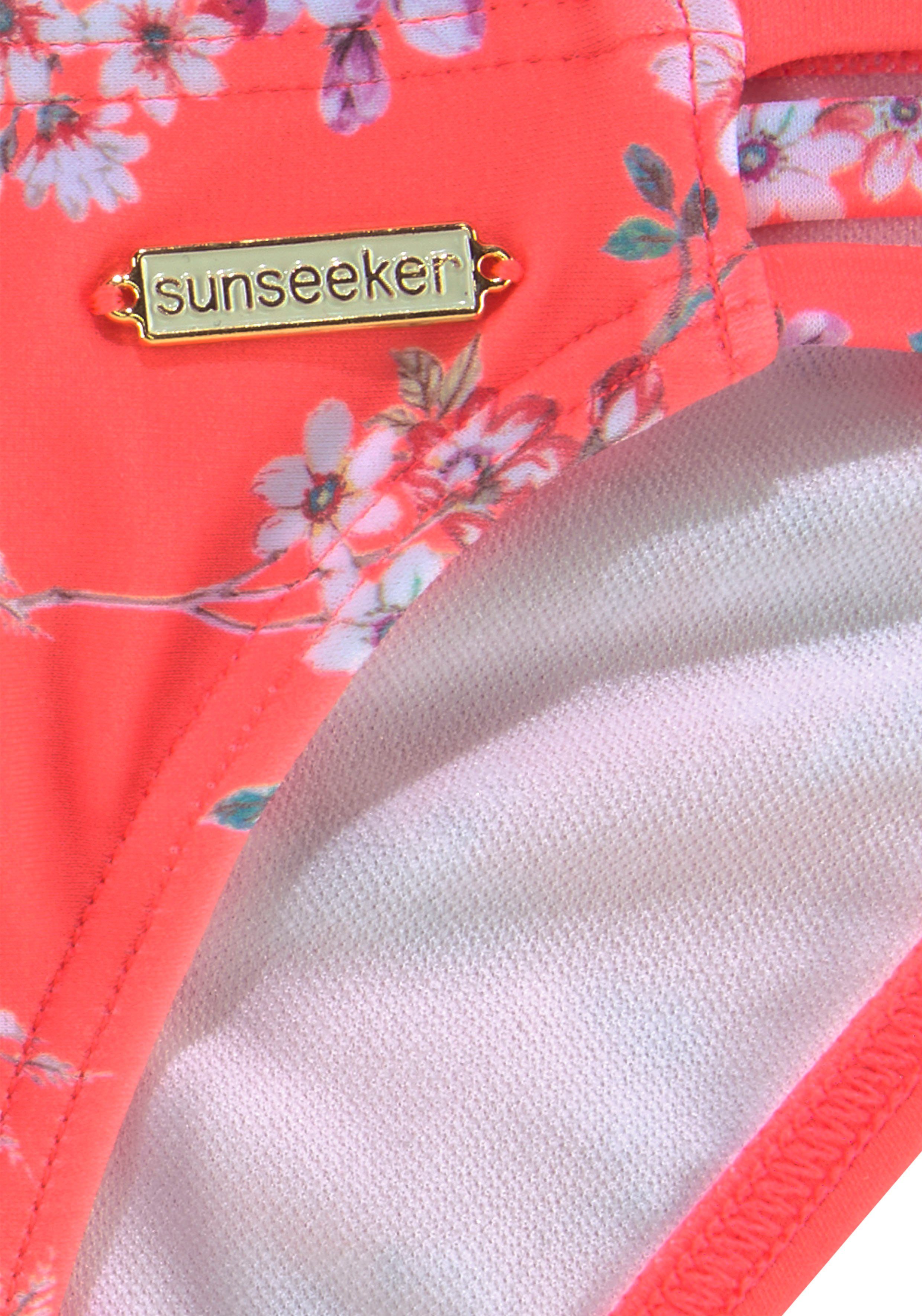 Sunseeker Triangel-Bikini Ditsy Kids mit sommerlichem Print