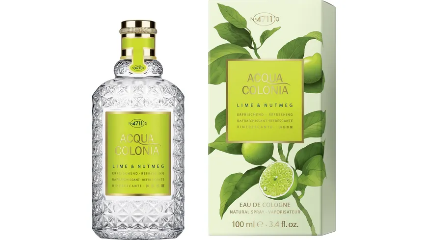 4711 ACQUA COLONIA Lime & Nutmeg EdC 100 ml