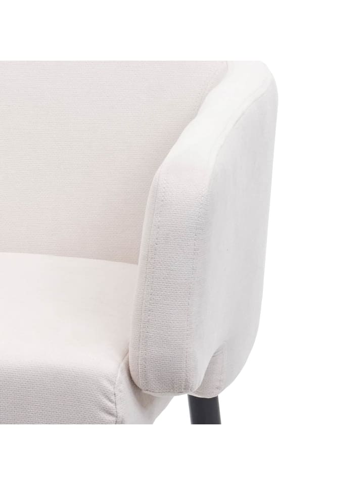 MCW Esszimmer-Set L13 2er-Set Stuhl Sitzbank, Creme-weiß günstig kaufen onesize