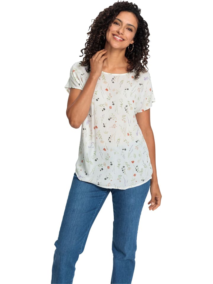 WITT WEIDEN Bluse in Creme/ Bunt günstig kaufen