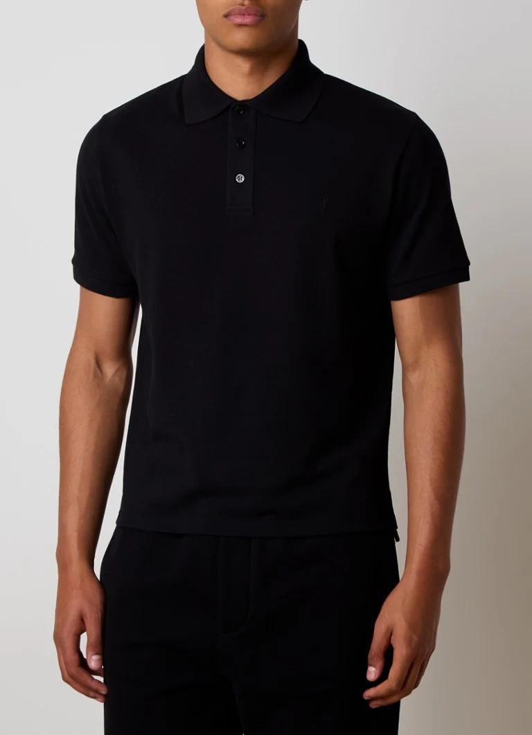 Saint Lauren Polo majica regularnog kroja s logom