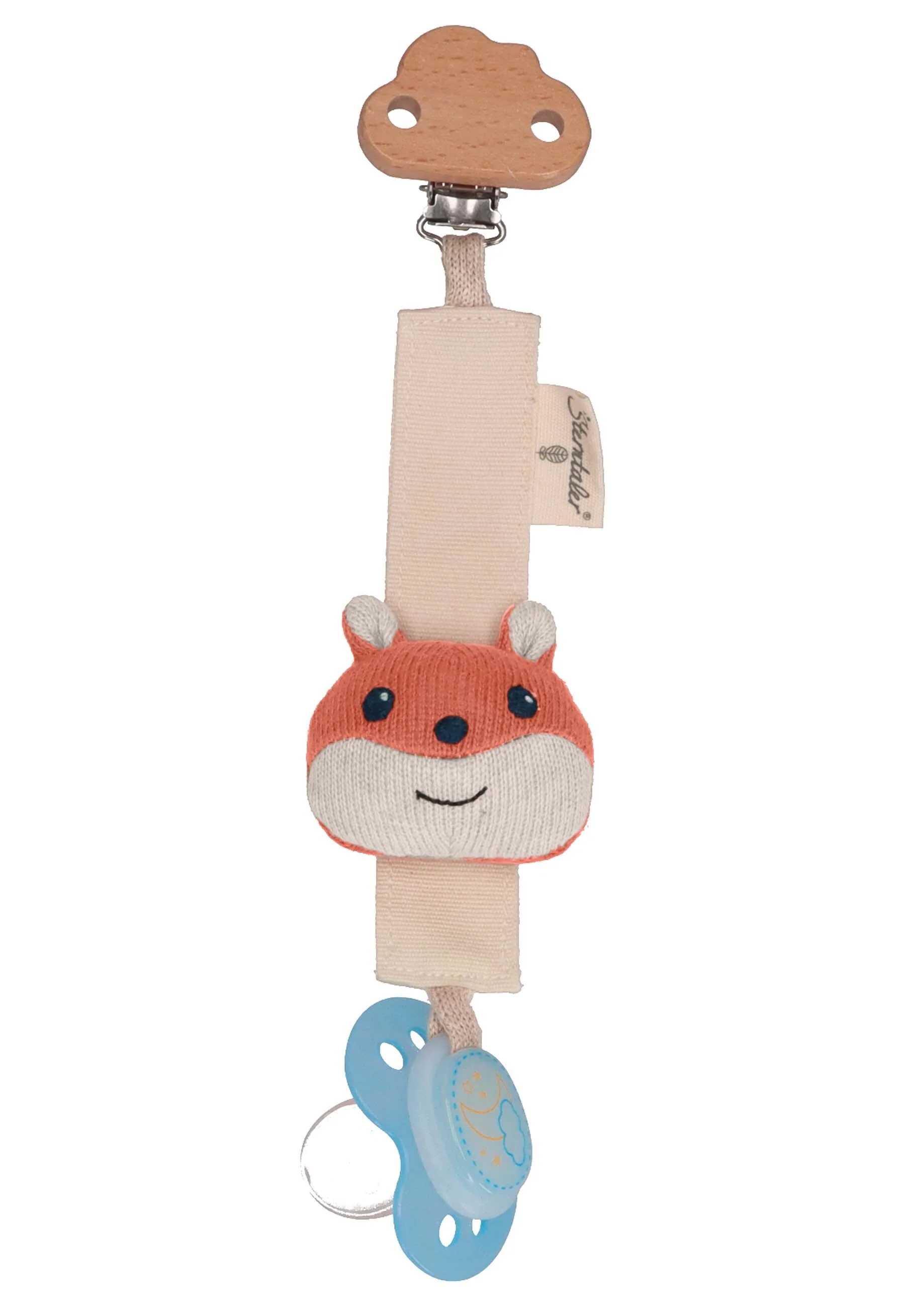 Schnullerkette Eichhörnchen Enna 22 cm, Stay true…