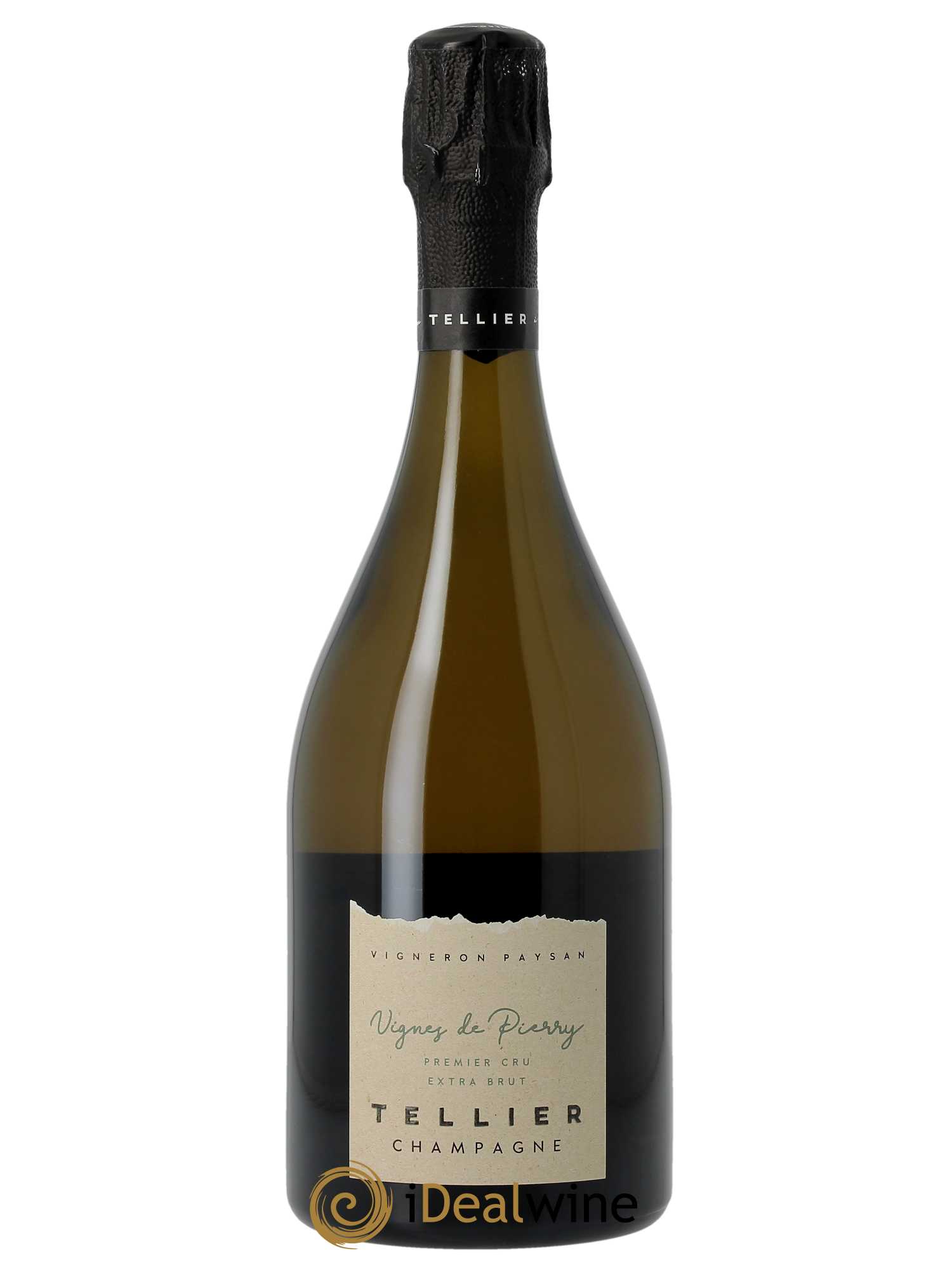 Vignes de Pierry Premier Cru Extra-Brut Tellier  2019 - Lot de 1 Bouteille