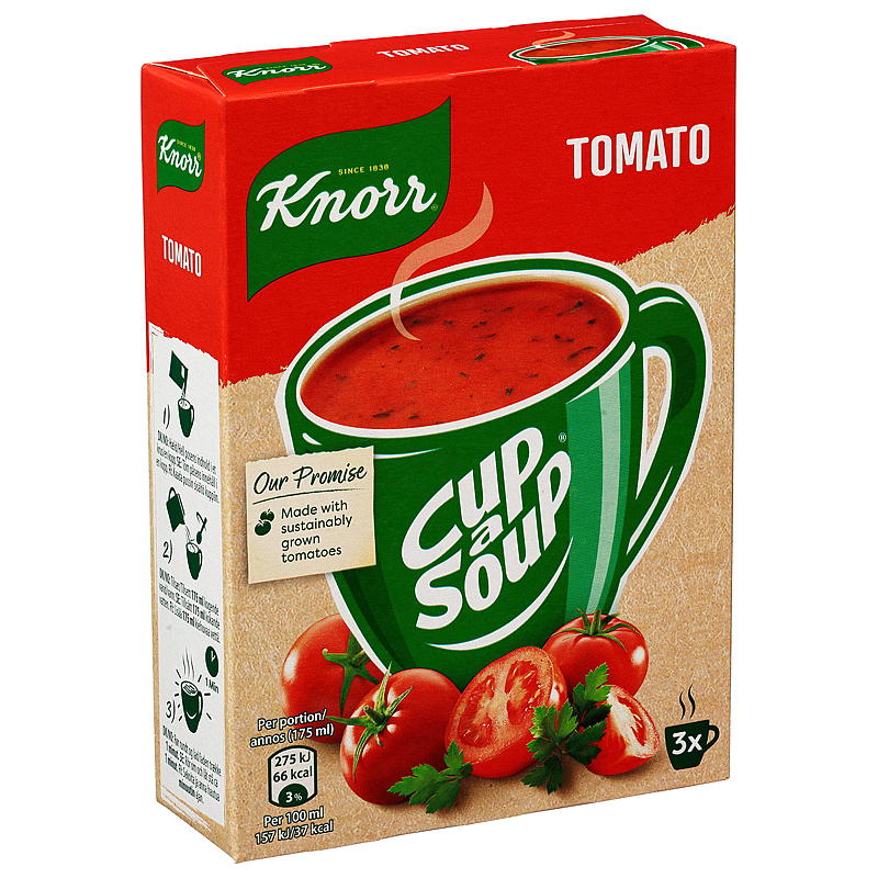 Knorr Cup of soup 3-pk Tomat Knorr