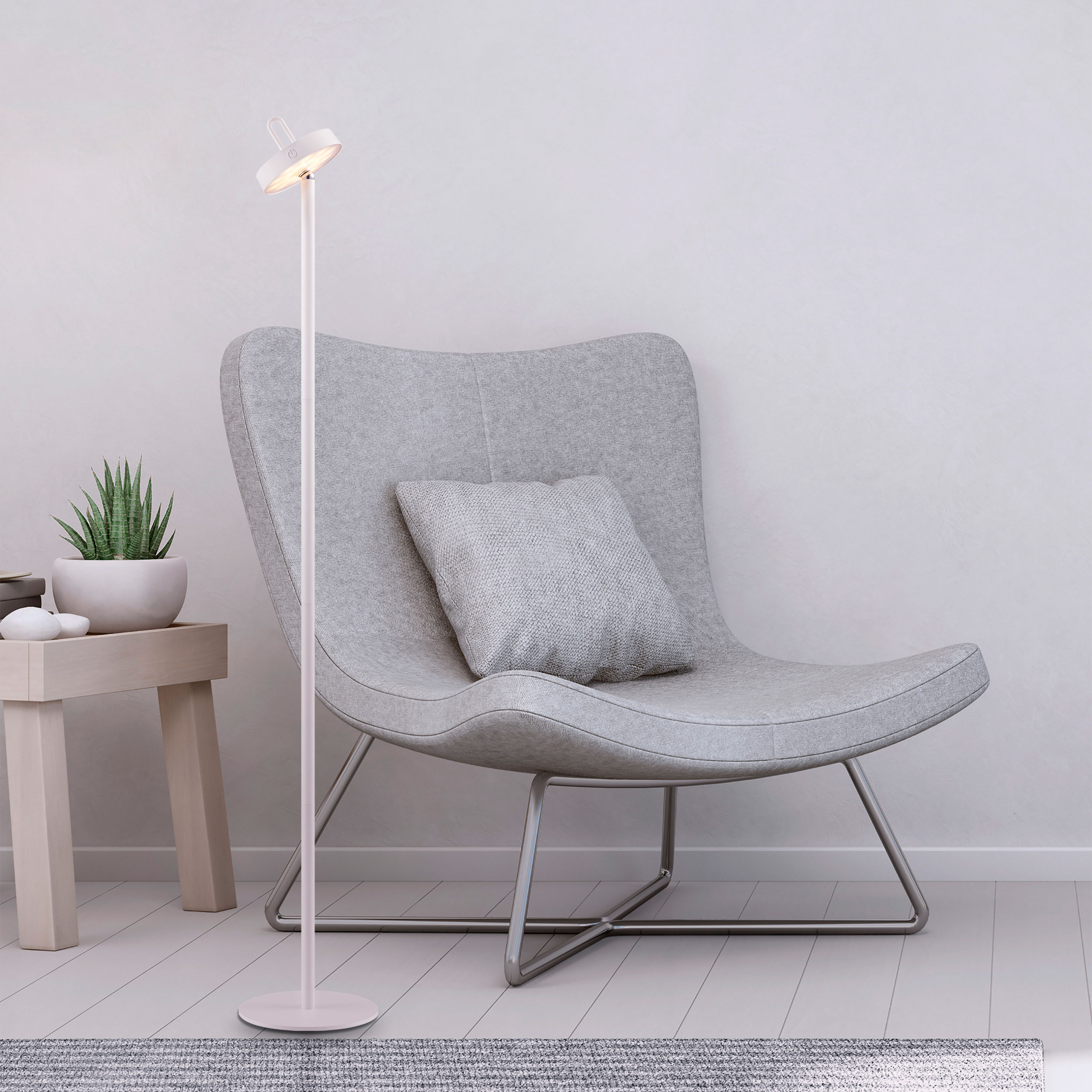 JUST LIGHT.LED-Akku-Stehleuchte 1flg
