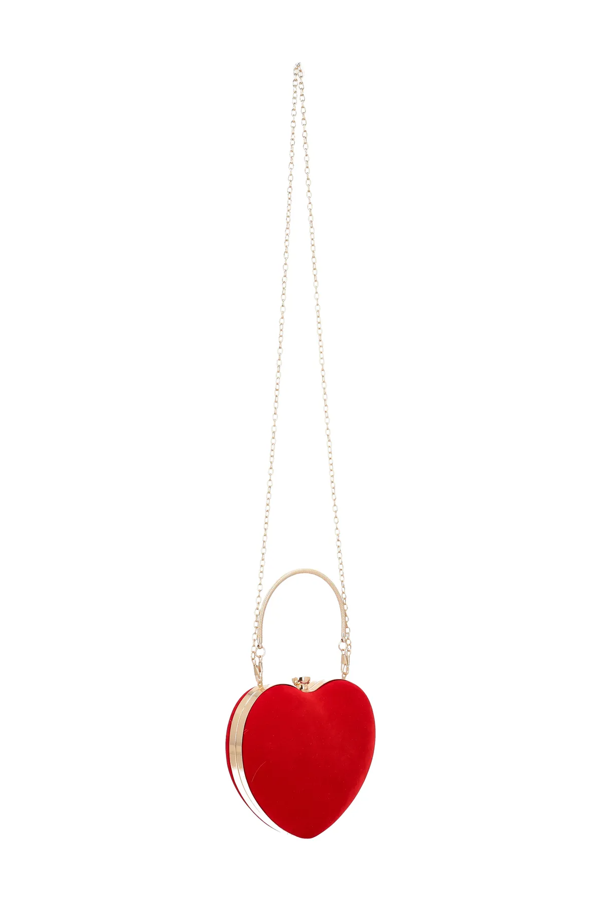 Felipa  Handtasche - Rot - Unifarben