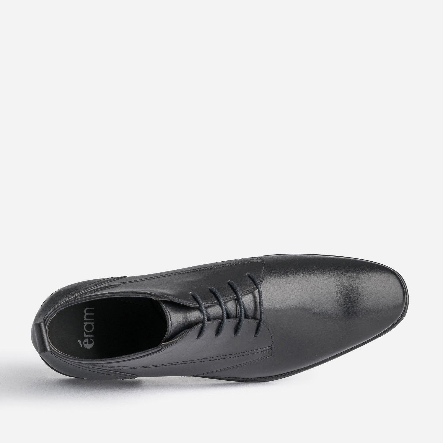 Chukka boots noir en cuir