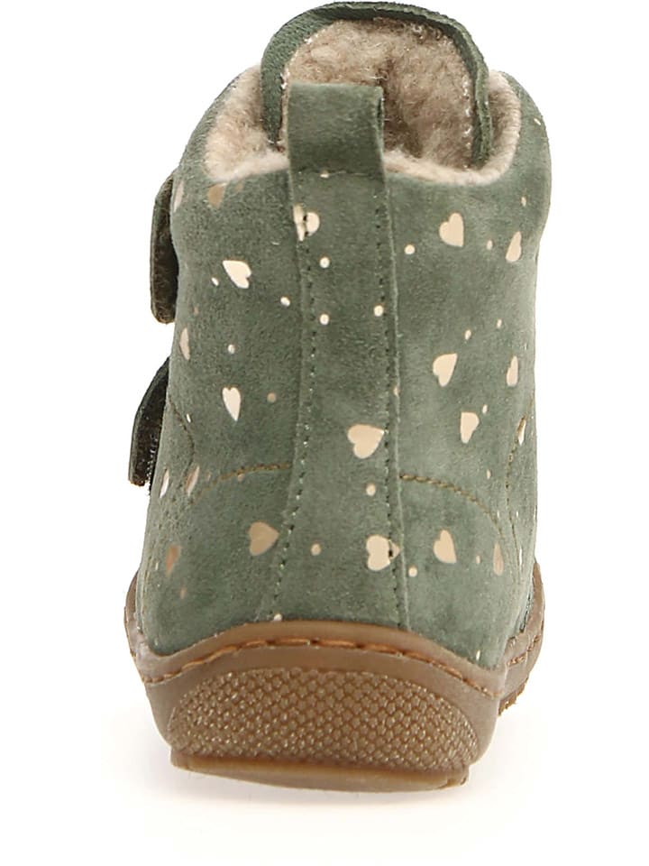 Naturino Leder-Winterboots in Grün günstig kaufen