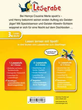 Leserabe - 3. Lesestufe: Henry & Hobbs. Geisterjäger