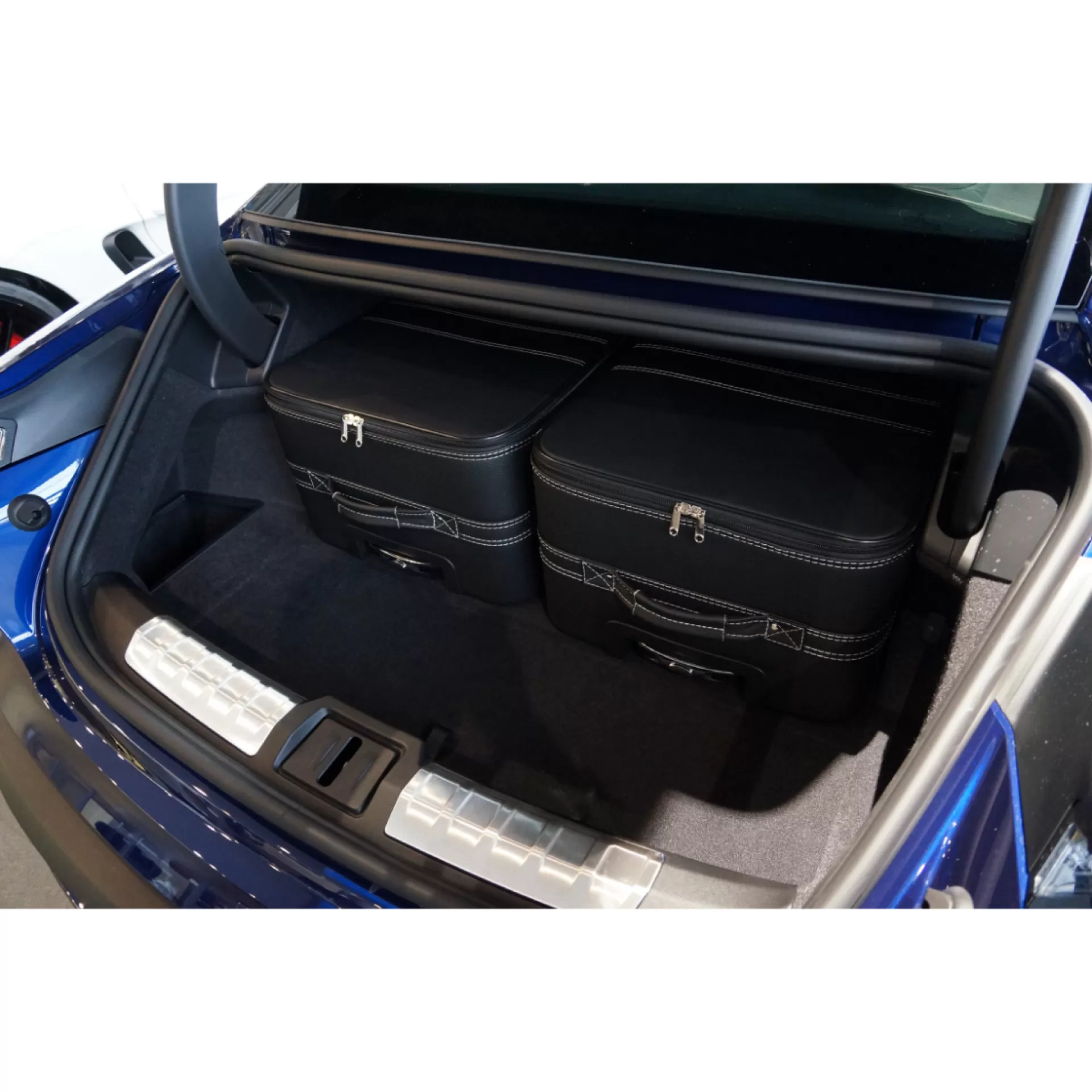 Roadsterbag Kofferset Porsche Taycan back (133B) - Leder \/ Kunstleder 4-tlg.