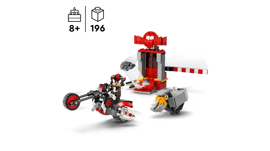 LEGO Sonic the Hedgehog 76995 Shadow the Hedgehog Flucht