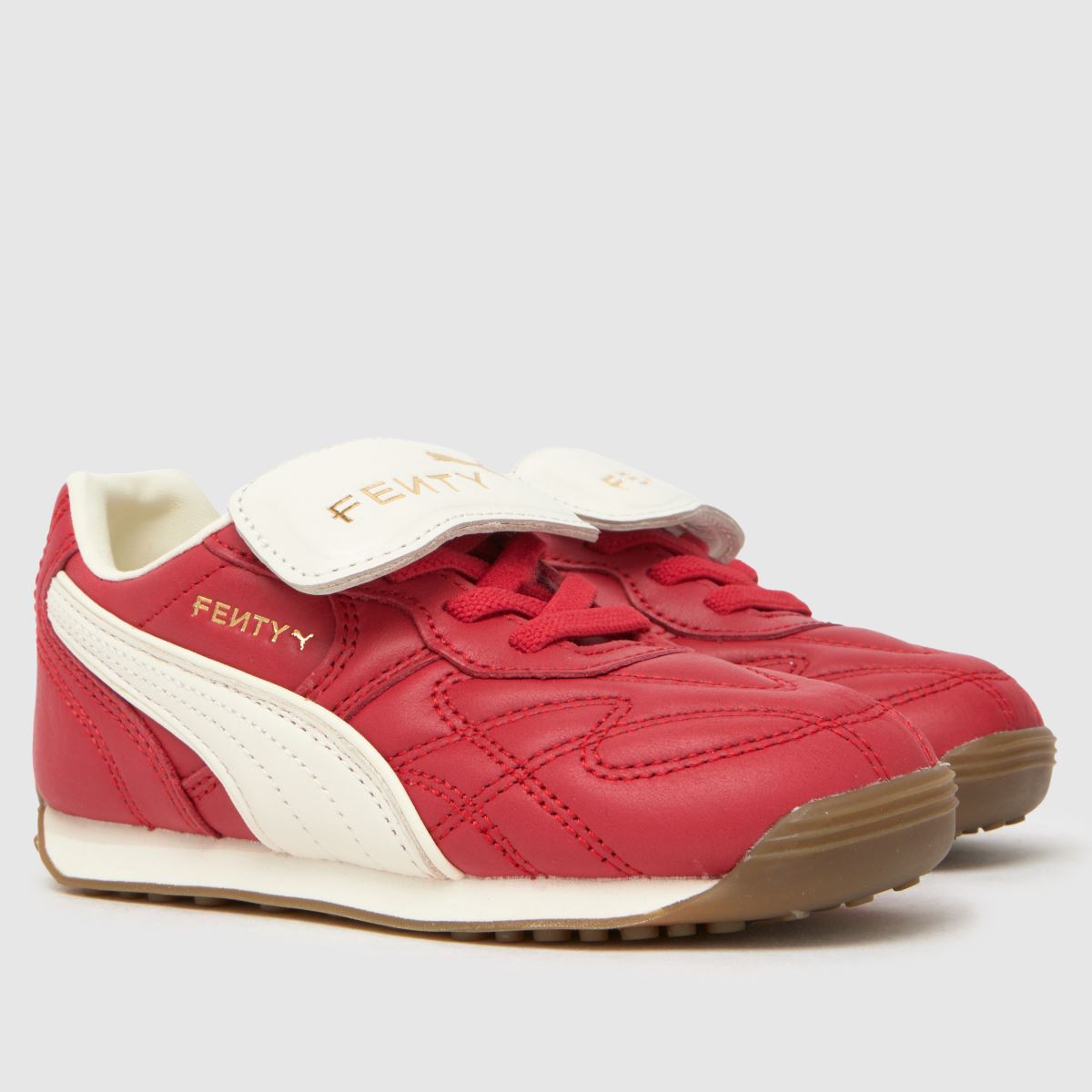 PUMA röda x Fenty Avanti flickor småbarnsskor
