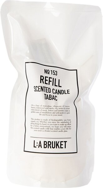 L:A Bruket No. 153 Refill Scented Candle Tabac Duftkerze
