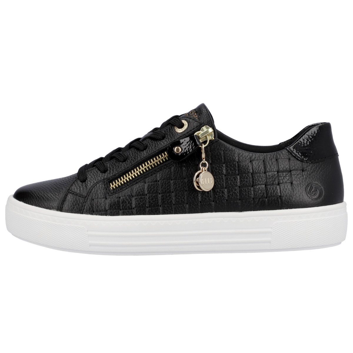 Remonte D0916 Sneaker Low schwarz