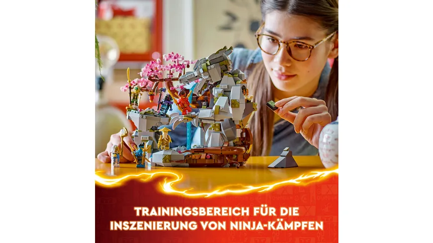 LEGO NINJAGO 71819 Drachenstein-Tempel
