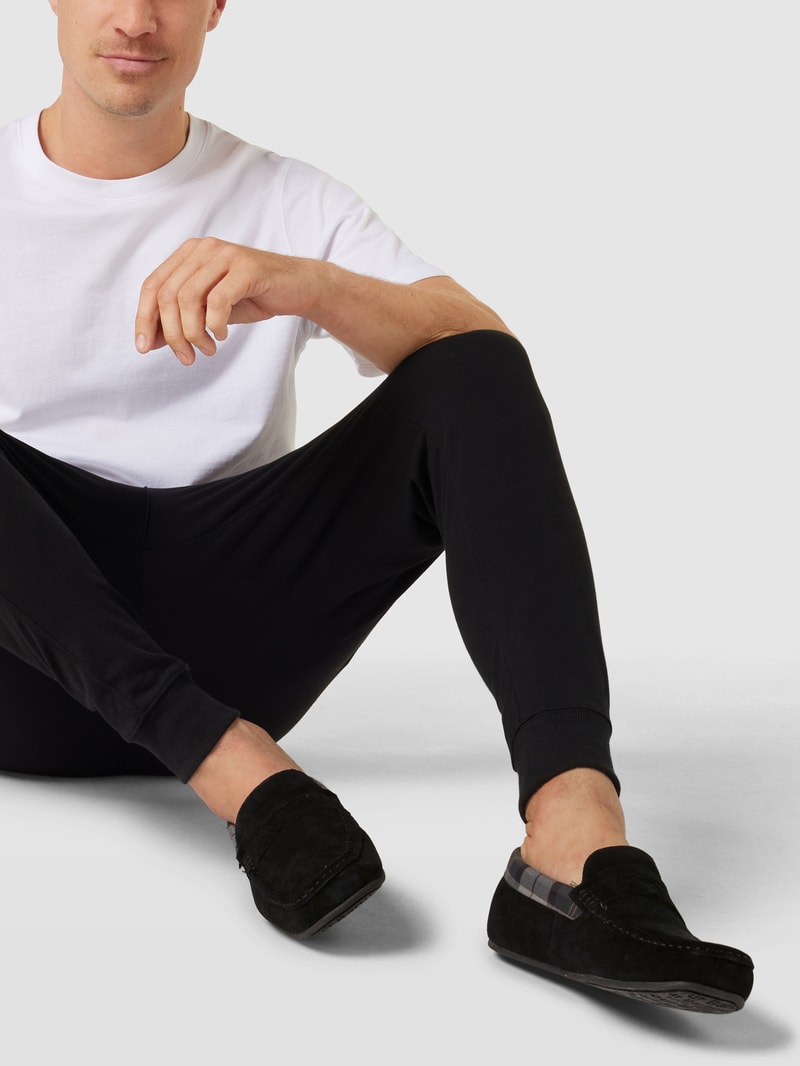 Penny Loafer mit Schaftbrücke Modell 'PORTERFIELD' in schwarz