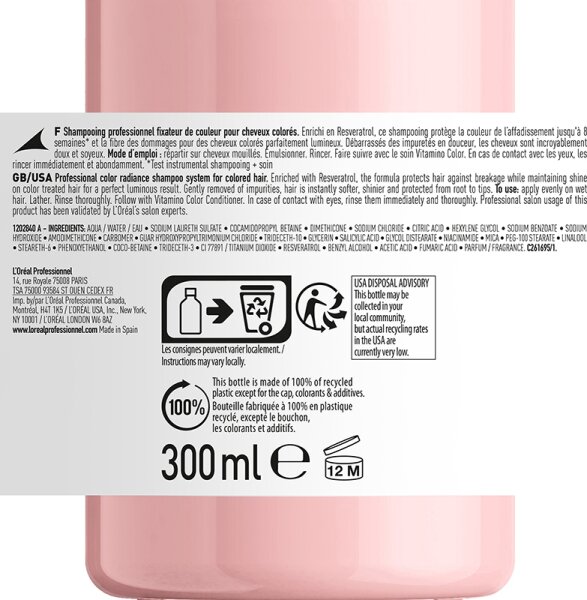 L'Oréal Professionnel Serie Expert Vitamino Color Shampoo