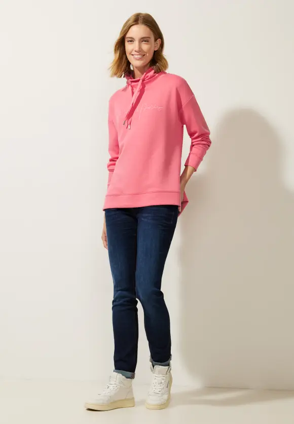 Street One Sweatpullover mit Stehkragen