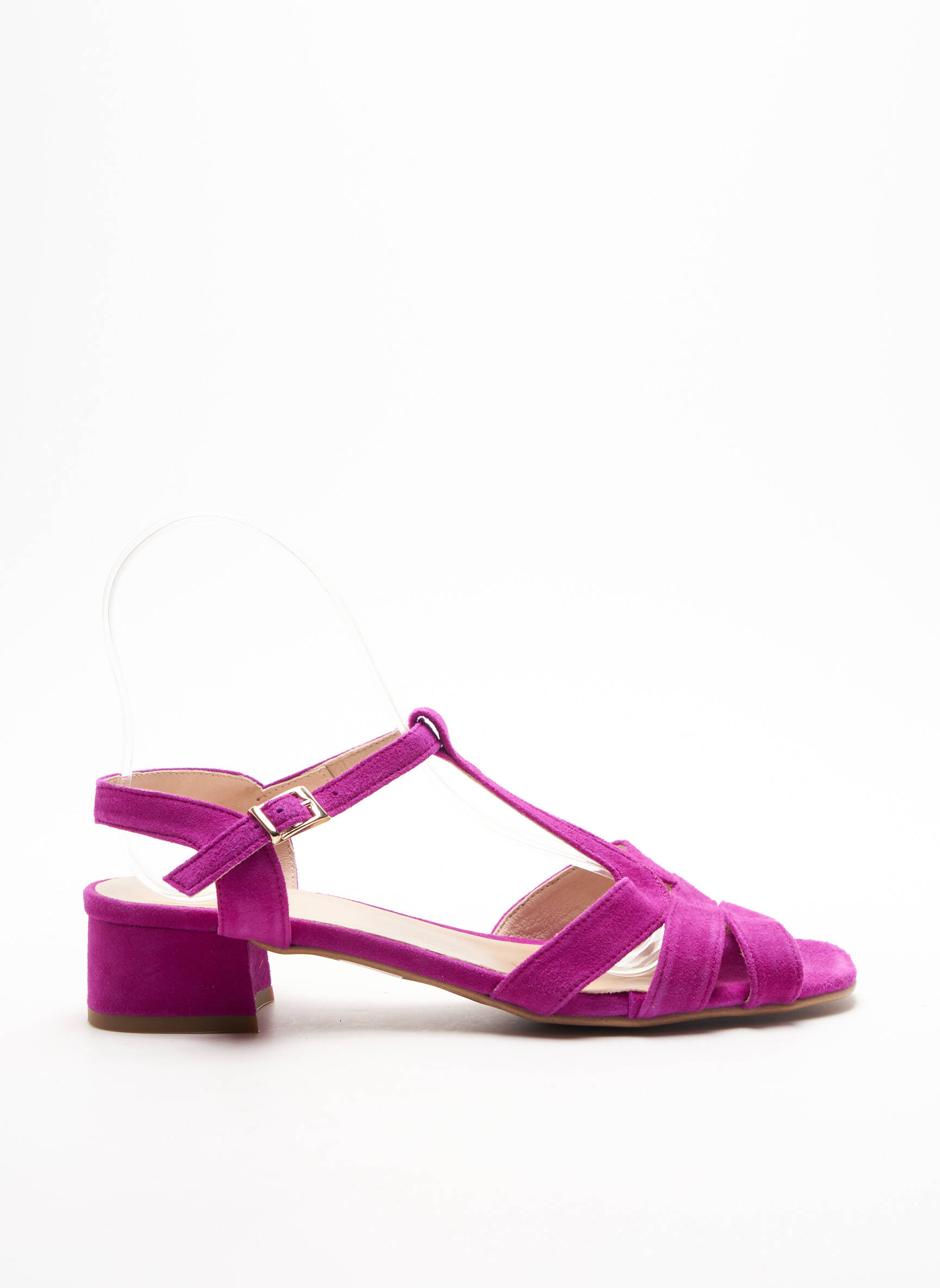 Brenda Zaro Sandales Nu Pieds Femme couleur violet