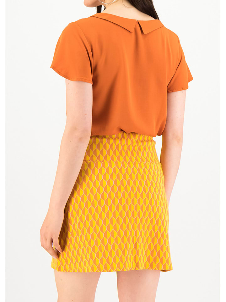 Blutsgeschwister Rock in Senf/ Orange günstig kaufen