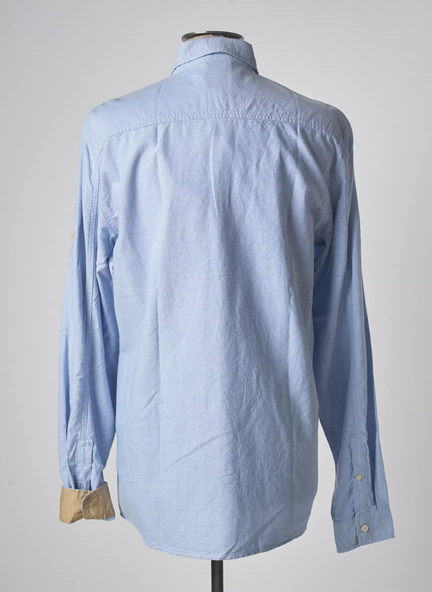 Tibet Manches Longues Homme couleur bleu