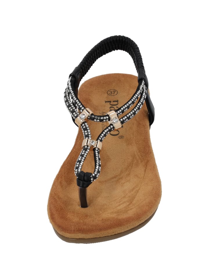 palado Komfort-Sandalen in Schwarz günstig kaufen