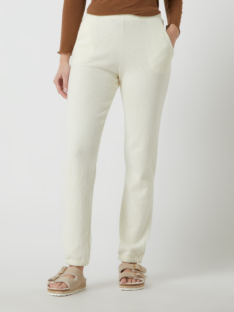 Sweathose mit Viskose-Anteil in offwhite