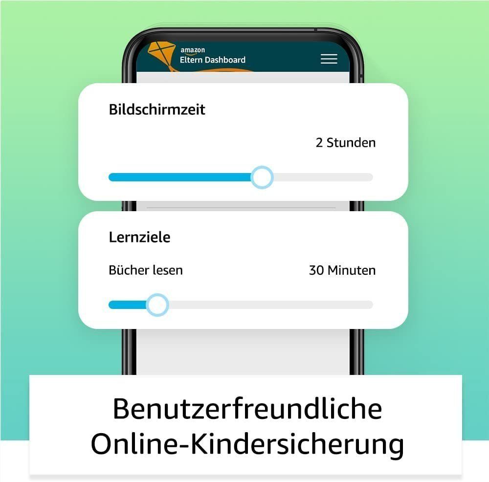 Fire 7 Kids-Tablet, 7-Zoll-Display, für Kinder von 3 bis 7 Jahren, 16 GB Grafiktablett