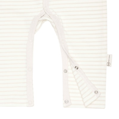 Strampler langarm GOTS, beige