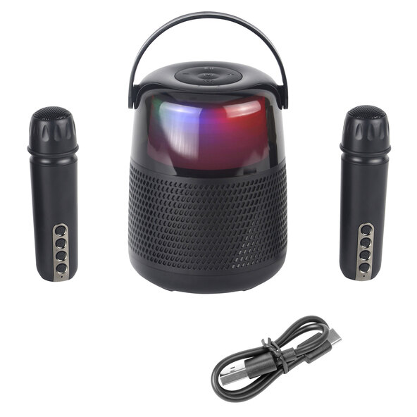 Karaoke-Speaker KKS-2M Kids, schwarz