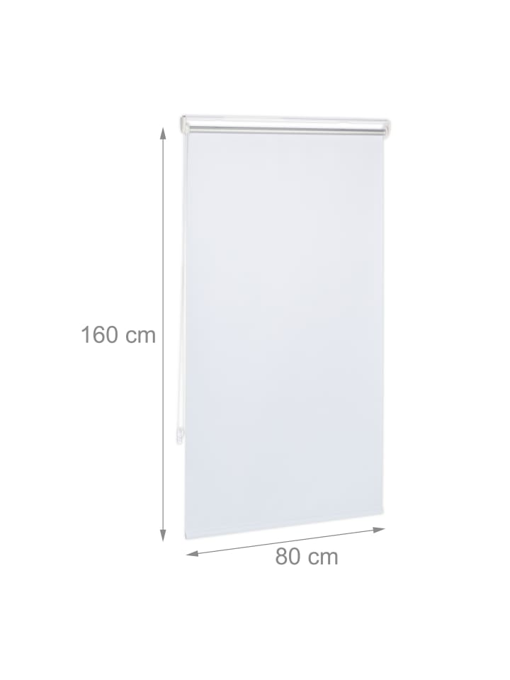 relaxdays Thermorollo in Weiß - (B)80 x (H)160 cm günstig kaufen onesize