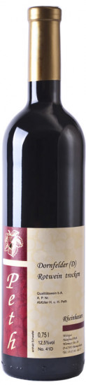 2020 Dornfelder Rotwein trocken - Weingut Peth