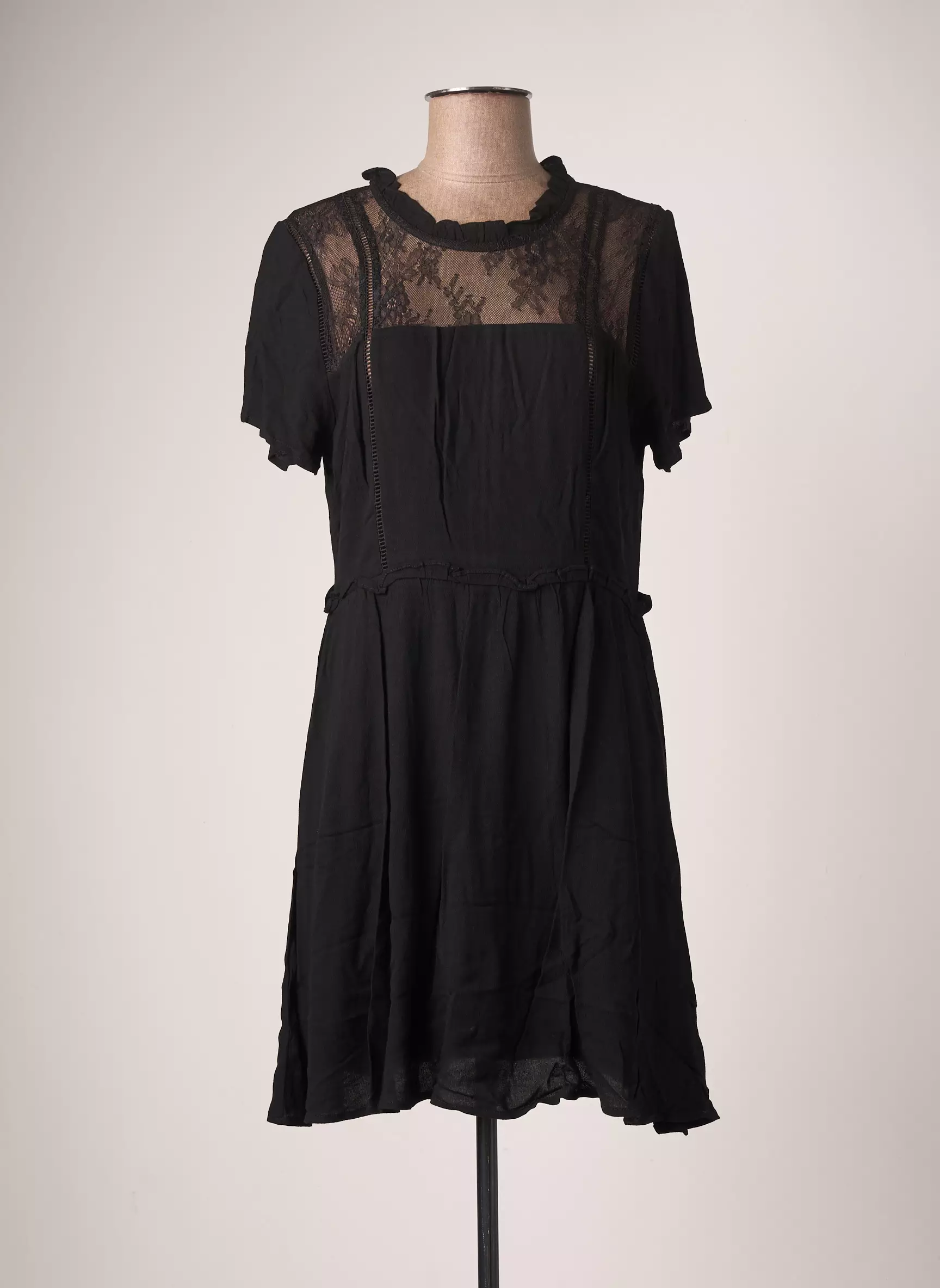 Calie Robes Courtes Femme couleur noir