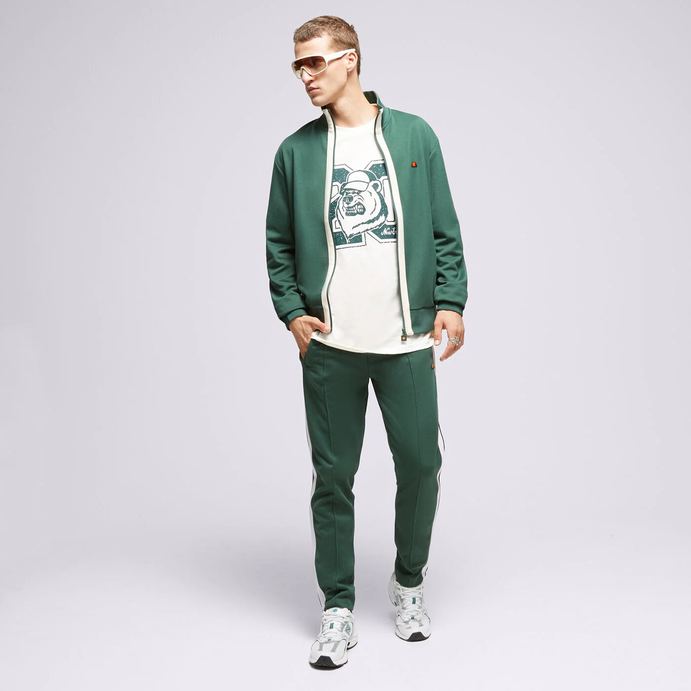 ELLESSE HOSE LUXOR TRACK PANT DGREEN Grün