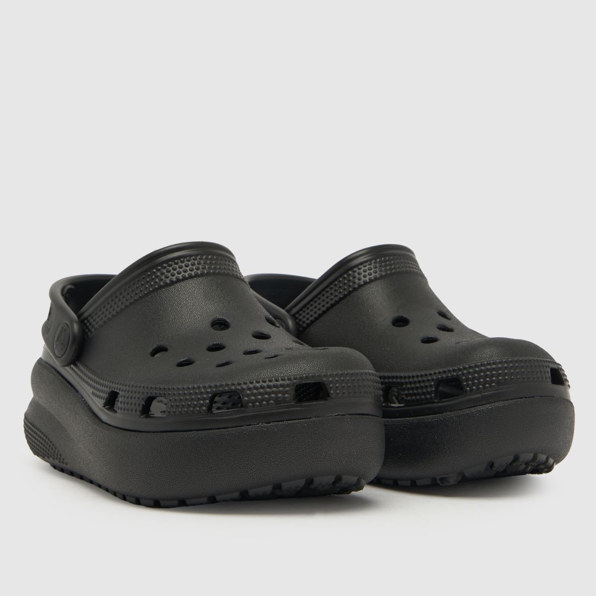 Crocs fekete Cute Crush klumpa Lány junior szandál