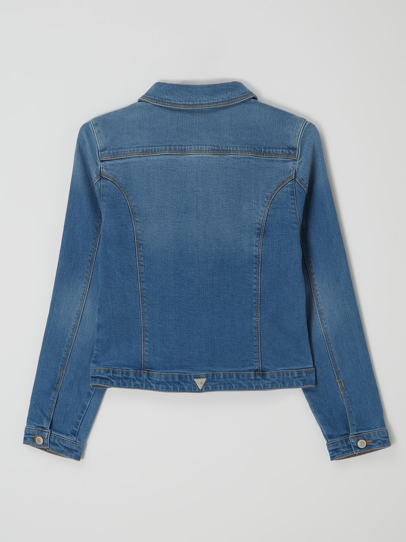 Jeansjacke mit Stretch-Anteil in jeans