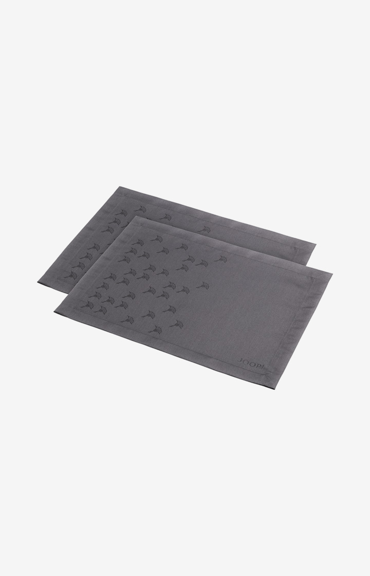 Platzset Faded Cornflower 2er Pack in Graphit - 2er Set, 36 x 48 cm - im JOOP!