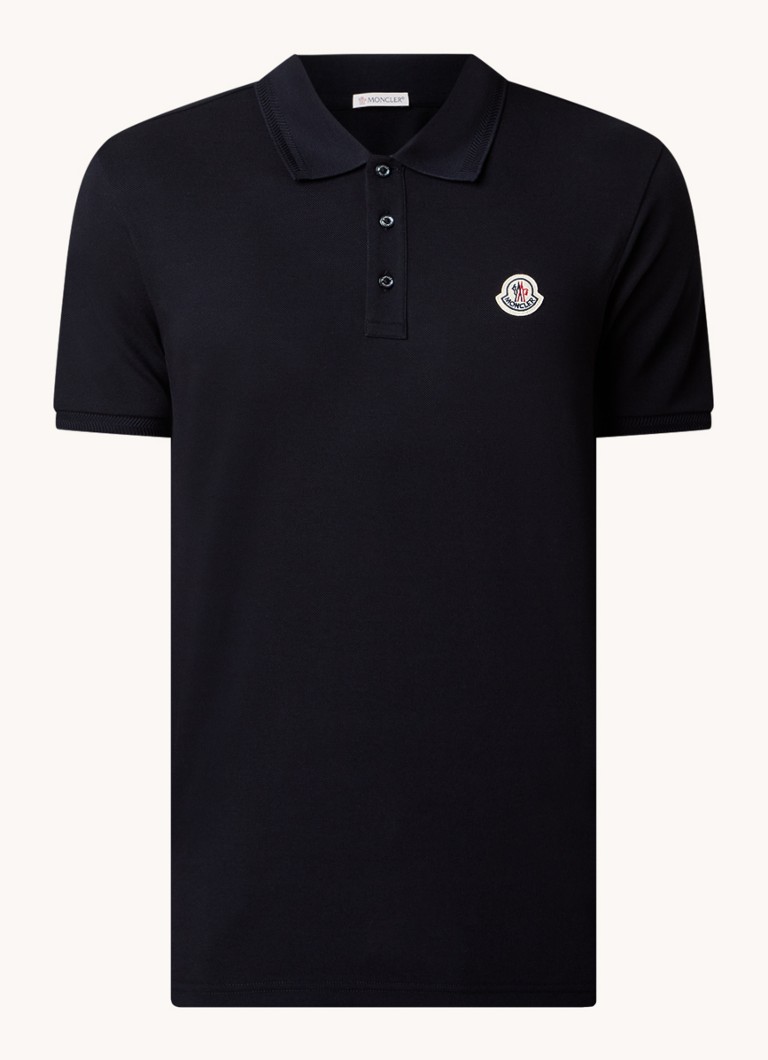 Polo Moncler Regular fit od pamučnog piquéa