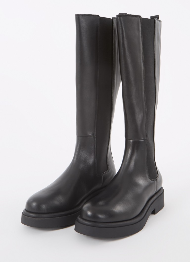 Dune London  Temmie chelsea boot van leer