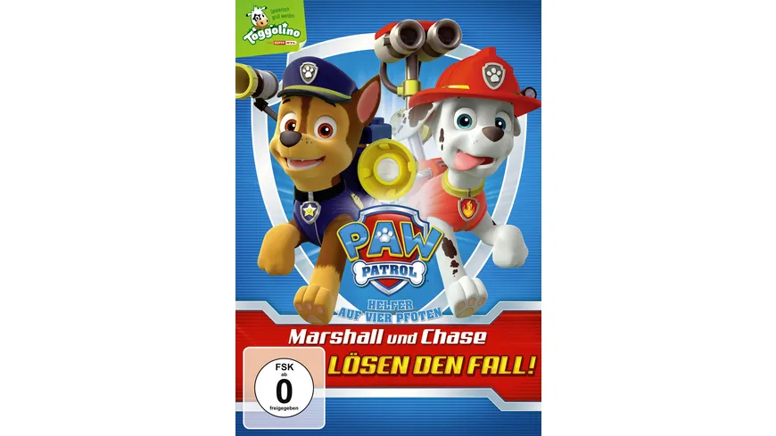 Paw Patrol - Marshall und Chase lösen den Fall