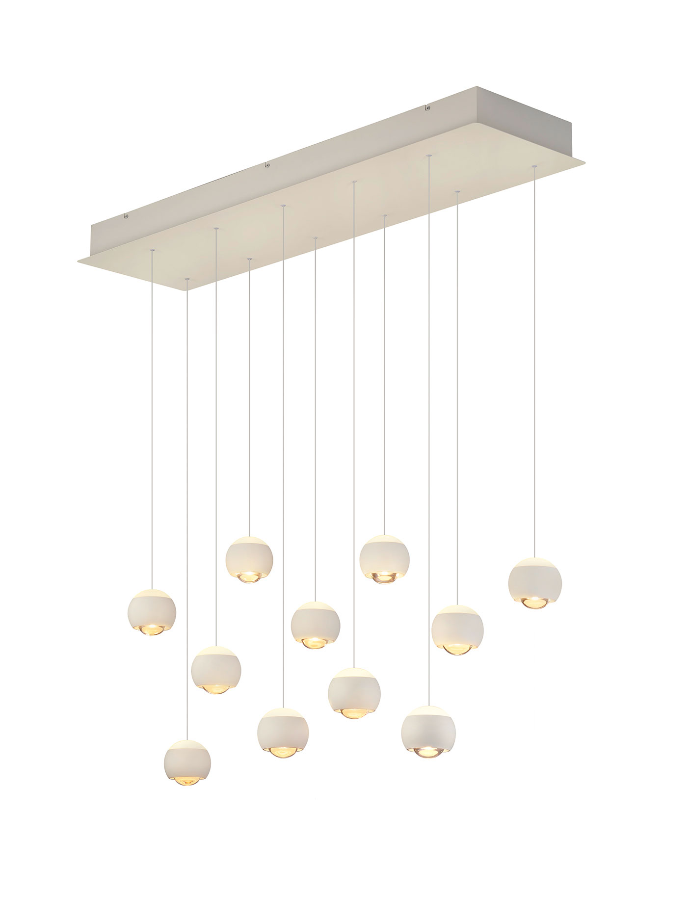 MusterringLED-Pendelleuchte 11flg