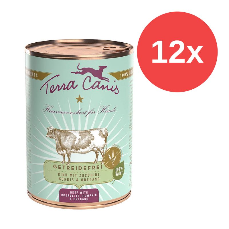 Sparpaket Terra Canis Getreidefrei 12 x 400 g
