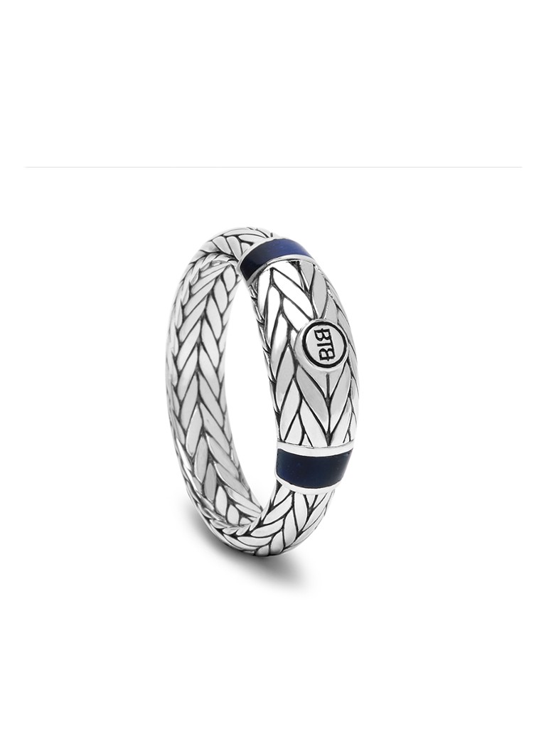 Buddha to Buddha  Ellen Stone ring van zilver met tijgeroog